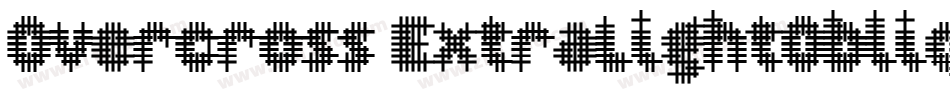 Overcross ExtraLightOblique字体转换